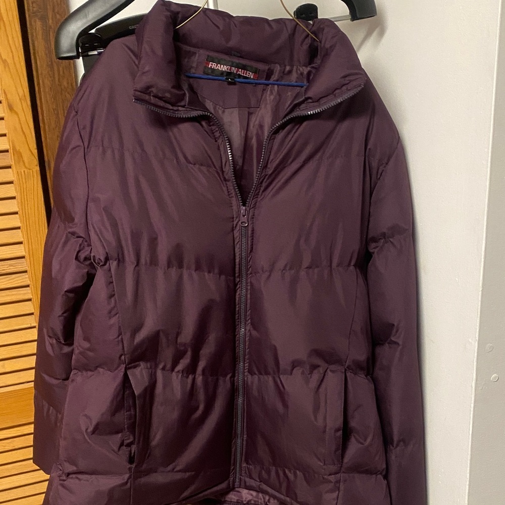 Puffer Jacket in Deep Purple